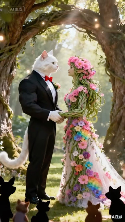 Buff Cat RESCUES a Caged Flower Spirit in an EPIC City Escape