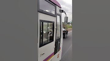 MSRTC Bs6 Tata Hirkani On Pune Solapur Route Overtaking