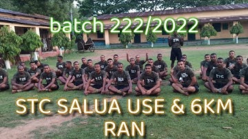 STC SALUA// 222 BATCH//UAC//6 KM RAN / DRILL
