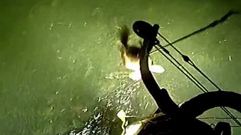 9yr old bowfishing