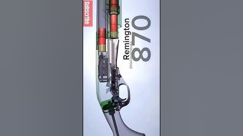 Remington 870 ! How Does Shotgun Works #870#Shotgun#animation