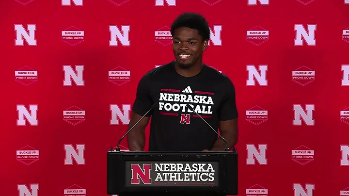 Nebraska Football: Andrew Marshall fall camp press conference