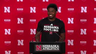 Nebraska Football: Andrew Marshall fall camp press conference