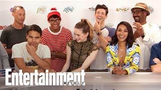 The Flash: Grant Gustin & Cast On 'Least Fun' Season 3 & Season 4 | SDCC 2017 | Entertainment Weekly