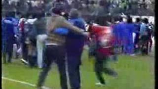 Final del partido Uruguay Chile. Final de Copa America 1987
