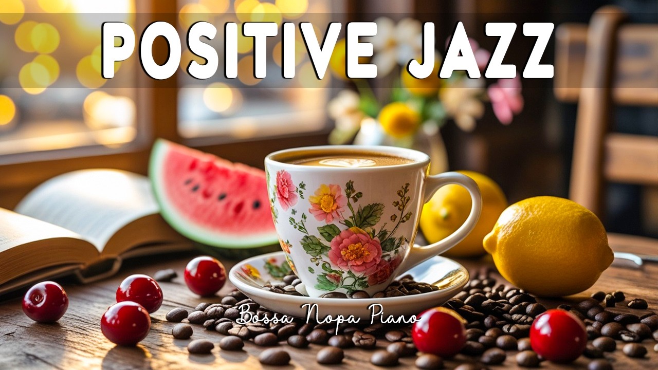 Positive Morning Jazz ☕ Soft Bossa Nova Instrumental & Coffee