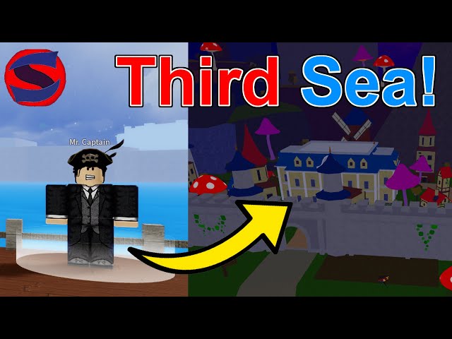 Blox Fruits Third Sea! How To Get To It! 