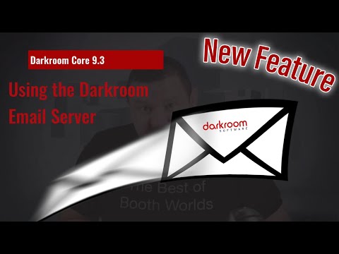 Using the Darkroom Email Server in Darkroom Core