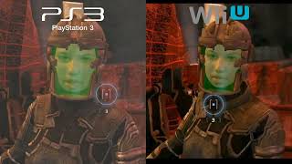 Dead Space Extration - Wii U vs PS3 - Graphics Comparison - HD.