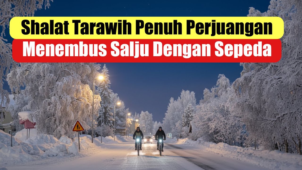 Suasana Shalat Tarawih di Luar Negeri di Bulan Suci Puasa ll Safari Ramadan Islam di Luar Negeri