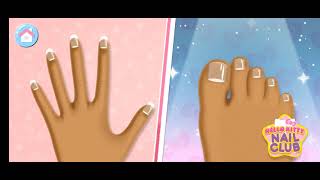 playing Hello Kitty nail salon screenshot 4