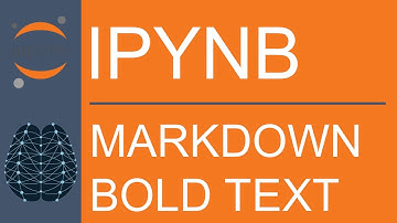 Jupyter Notebook | Markdown | How to Bold Text Using Asterisks