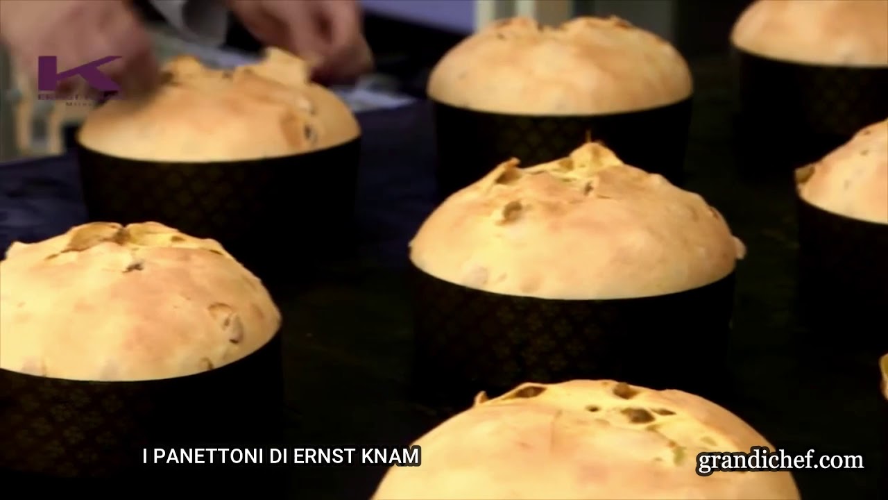 Il panettone classico milanese di Ernst Knam, re del cioccolato