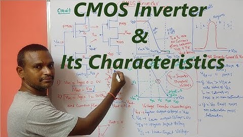 Working of CMOS Inverter & Its Voltage Transfer Characteristics