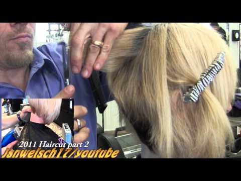 Super short Womens scissor bob haircut ✂ Short women's hairstyles ✂ Blonde scissor cut