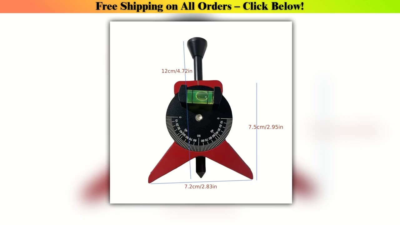 Pipe Center Finder, Pipefitter Tools w/Magnetic Centering Head Y-Type Pipe Fitting Tools