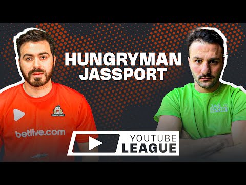 Youtube League - 1/4 ფინალი - @hungrymantv vs Jassport