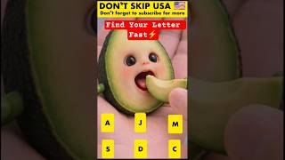 USA Quiz: Name Letter Challenge 🇺🇸 #shorts #treanding #viral #usa ai
