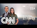 CNN NOVO DIA - 27/08/2021