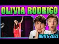 Olivia Rodrigo - 'drivers license' Live at the BRIT Awards 2021 REACTION!!