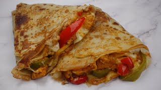 Chicken Fajita Crepe,Chicken Fajita Sandwich By Recipes Of The World