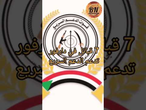  قبائل في دارفور تدعم الدعم السريع    اخبار   