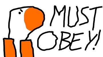 goose explains visual authority making you follow without thinking