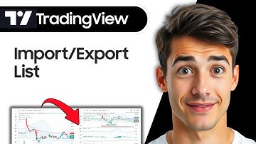 Hoe u een watchlist importeert en exporteert op Tradingview (de gemakkelijkste manier) (gids 2025)