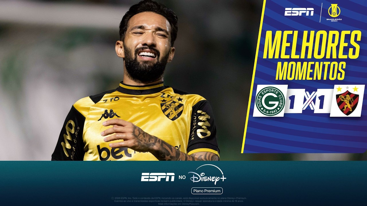 Goiás 1–1 Sport Recife full highlights