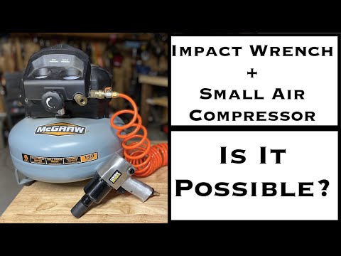 Impact Wrench With A Small Air Compressor - Is It