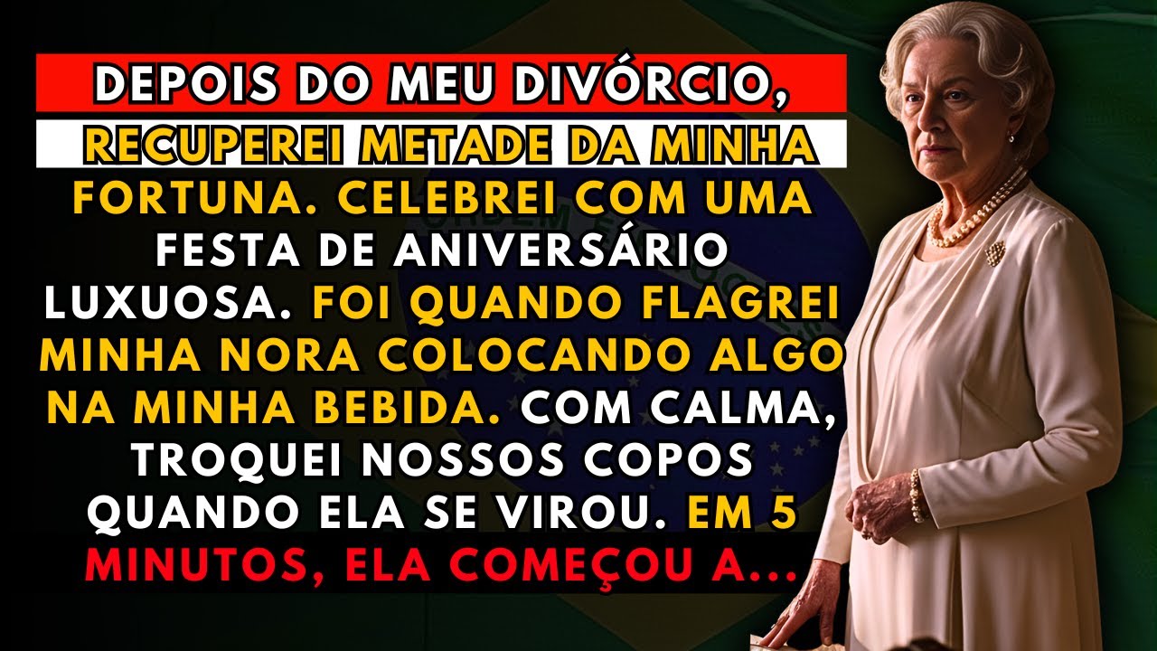 A HISTÓRIA REAL DESTA AVÓ👵Minha Nora Colocou Algo Na Minha Bebida — Então Eu Troquei os Copos e....