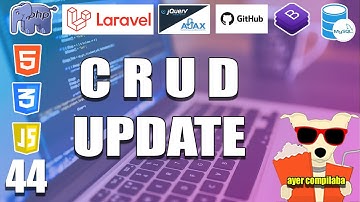 44 CRUD (UPDATE) trabajando con el archivo EDIT.BLADE.PHP con (LARAVEL y MYSQL)FULLSTACK