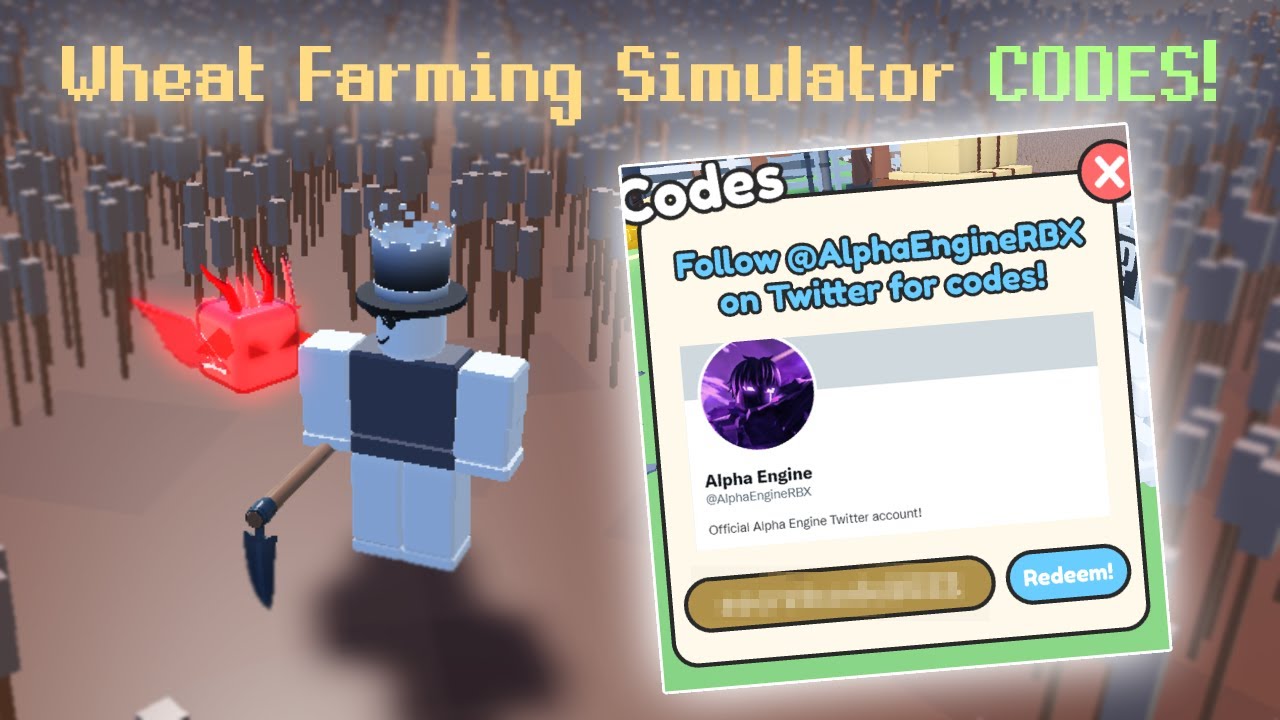 Codes For Wheat Farm Simulator