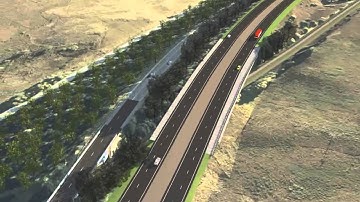 A9 Dualling Tomatin to Moy: Dalmagarry Farm Mainline Option