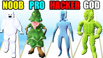 NOOB vs PRO vs HACKER vs GOD in Monsters Lab (New Update) #3