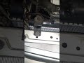 2005 Toyota Highlander completed upper radiator mount repair