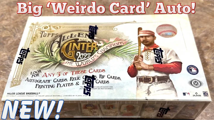 NEW RELEASE!  2022 TOPPS ALLEN & GINTER BASEBALL C...