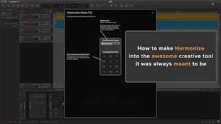 Bitwig Harmonize Repair Manual