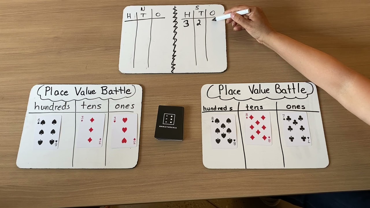 Place Value Card Games