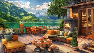 Stress Relief with Smooth Jazz Music ☕ Cozy Coffee Shop Ambience ~ Relaxing Jazz Background Music