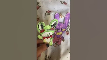 Thumbnail of Jax and ribbit paper dolls !! ^^ #art #tadc #theamazingdigitalcircus