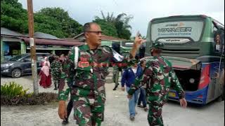 Rombongan TNI Lagi Sebanyak 10 Unit Bus ALS