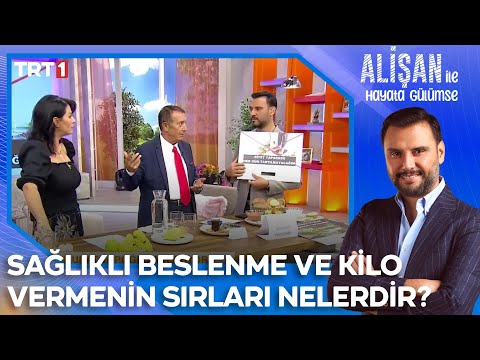 Dr. Murat Topoğlu'ndan sağlıklı beslenme ve kilo verme sırları! | @AlisanileHayataGulumseTRT