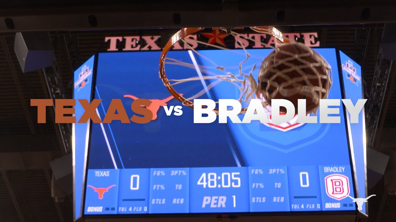 Texas Women's Basketball vs Bradley NCAA Tournament 1st Round Highlights [March 23, 2021] YouTube