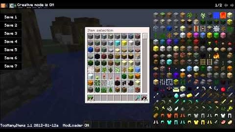 How to Use Too Many Items in Minecraft 1.1 [Valid for 1.2.3]
