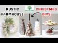 *NEW* RUSTIC CHRISTMAS FARMHOUSE WREATH 🎄DOLLAR TREE CHRISTMAS TREE DECOR DIYS🎄Christmas in July
