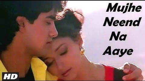 Mujhe Neend Na Aaye Full Video Song | Dil | Anuradha Paudwal,Udit Narayan | Aamir Khan,Madhuri Dixit