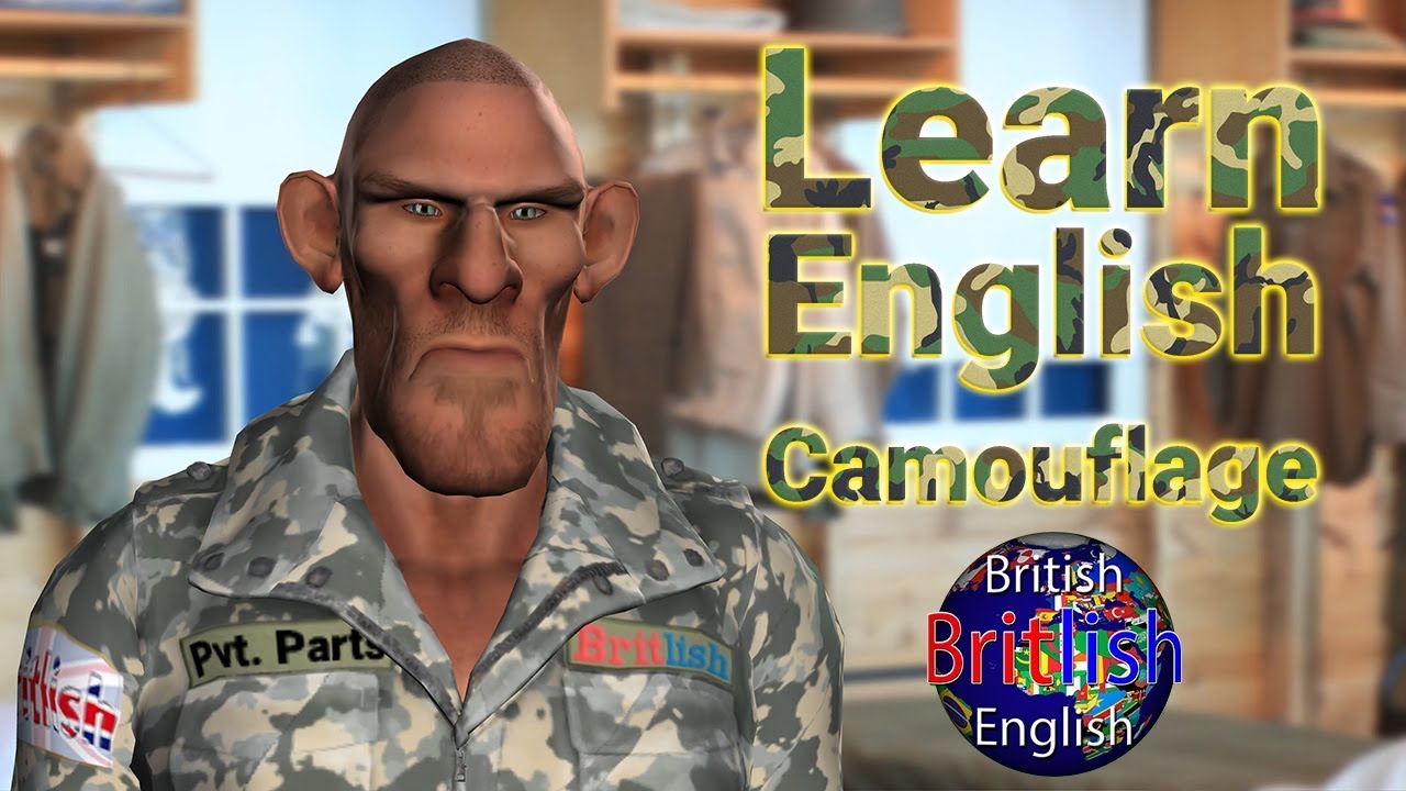 Camouflage - Learn British English - 4K UHD