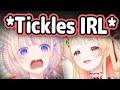 Kanade Tickles Hajime IRL and Makes Her Lose Her Mind【Hololive】