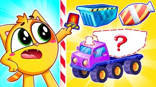Construction Vehicles Song! 🚧🚜 | Fun Kids Songs and Nursery Rhymes by Baby Zoo Story